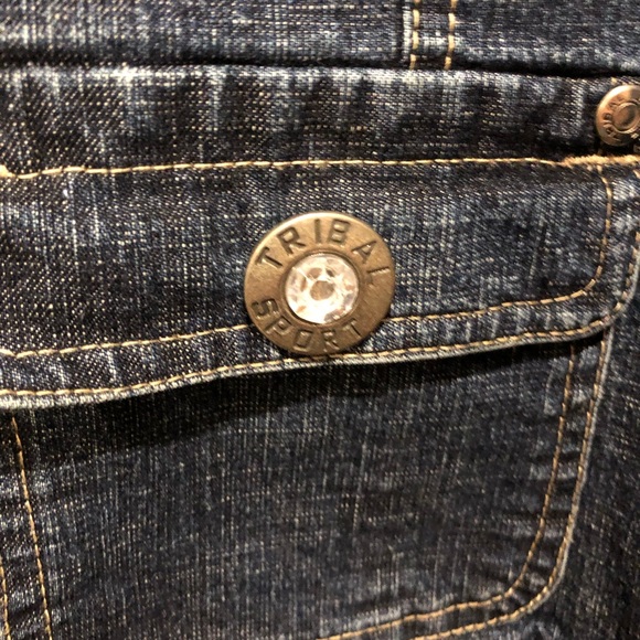 Tribal Denim Stretch Jacket made in Bulgaria - Picture 4 of 4